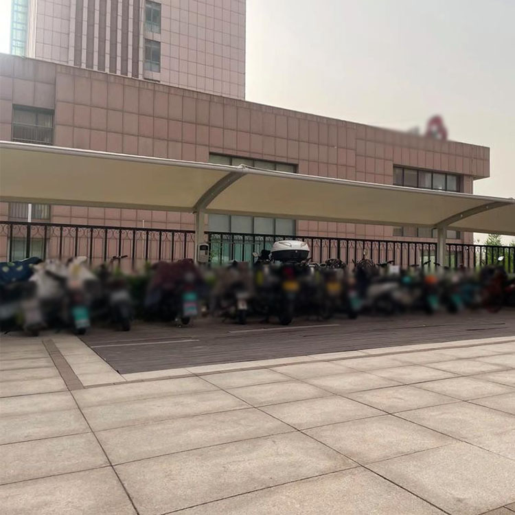 隆安县膜结构电动车棚